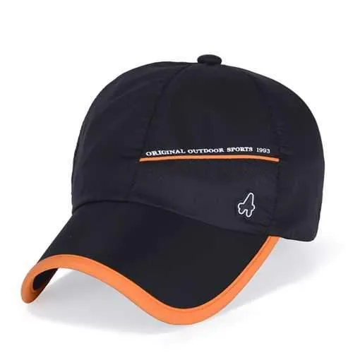 Unisex Polyester Baseball Cap Breathable Outdoor Sport Quick Dry Adjustable Buckle Hat