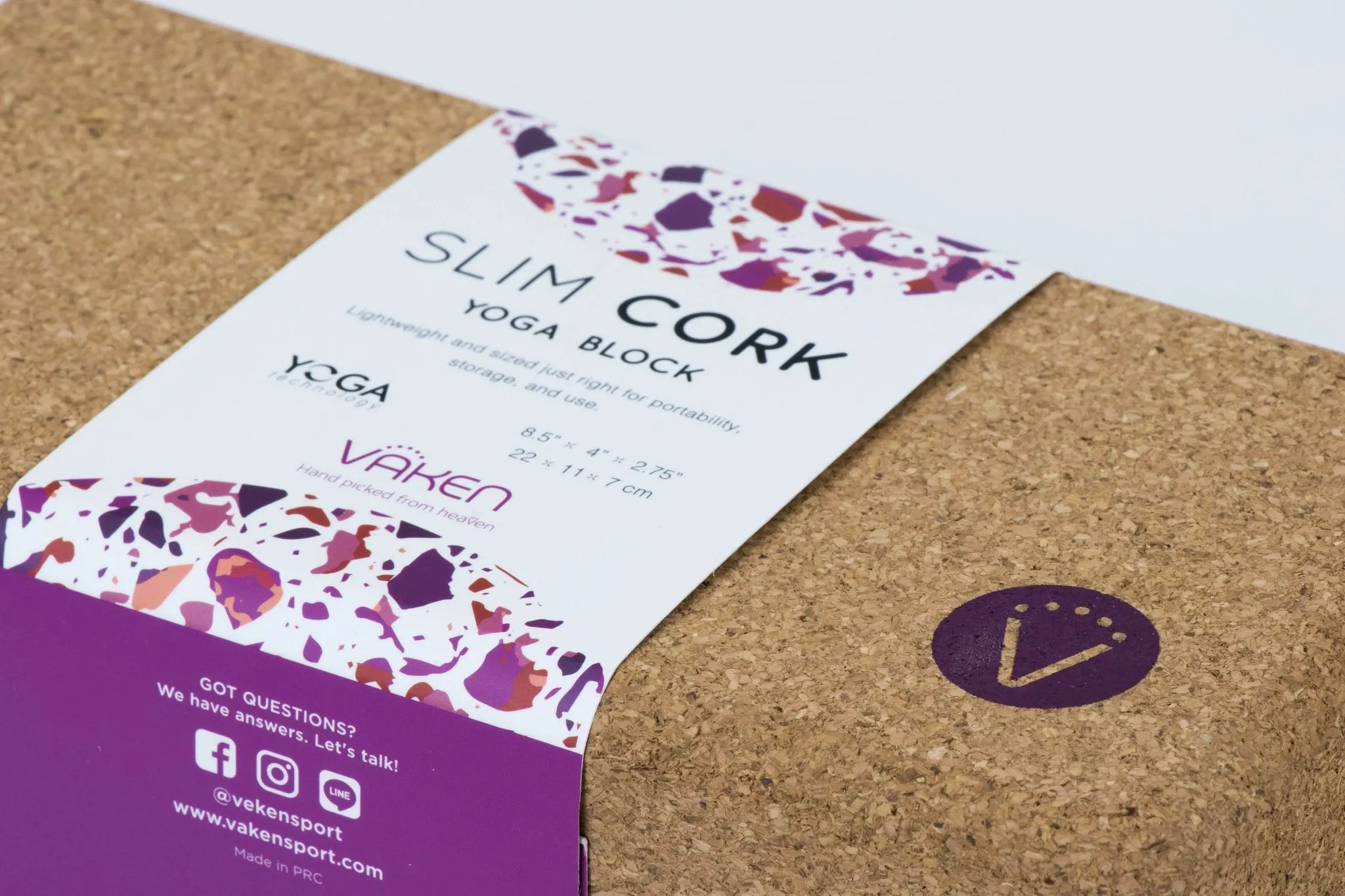 Vaken Slim Cork Block - Cork