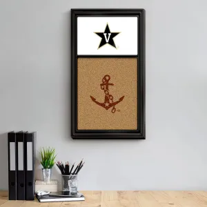 Vanderbilt Commodores: Dual Logo - Cork Note Board