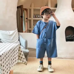 Vigo Denim Jumpsuit (Blue Denim)