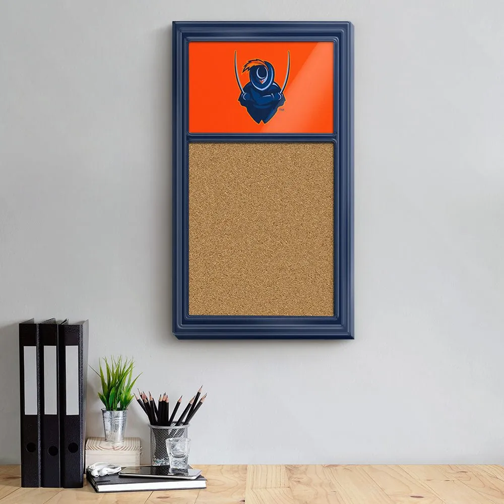 Virginia Cavaliers: Cavalier - Cork Note Board