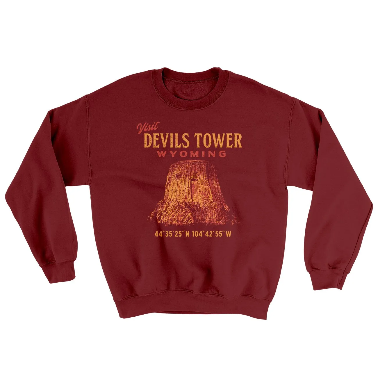 Visit Devils Tower Ugly Sweater