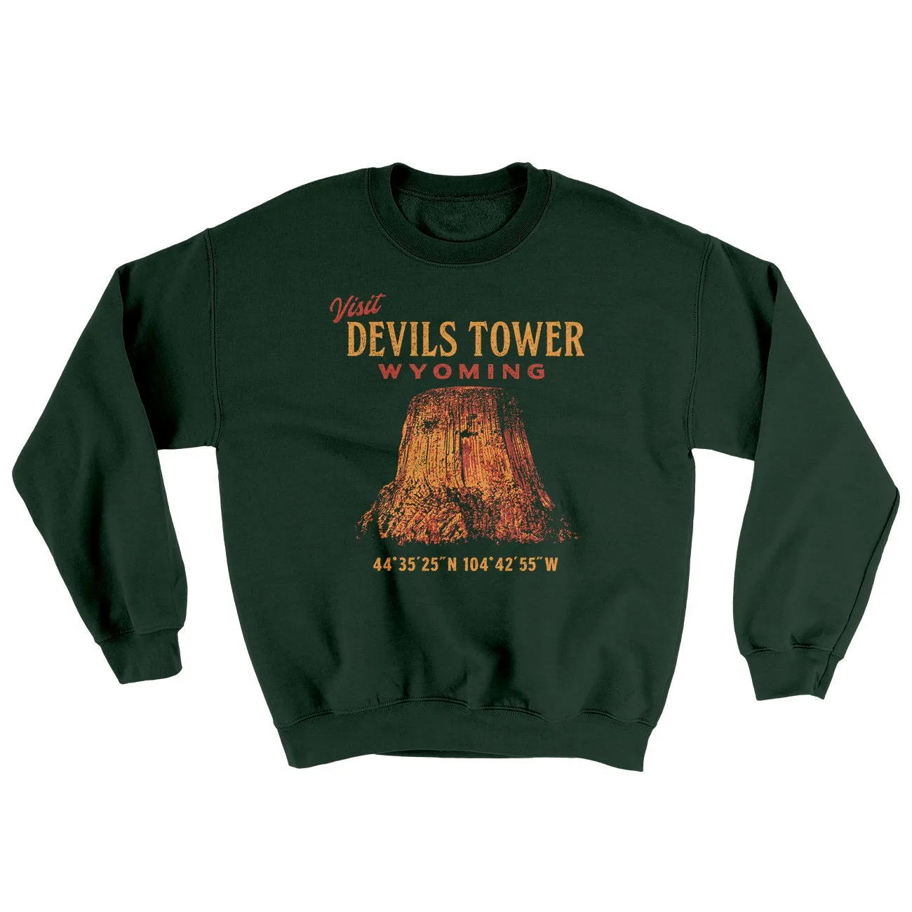 Visit Devils Tower Ugly Sweater