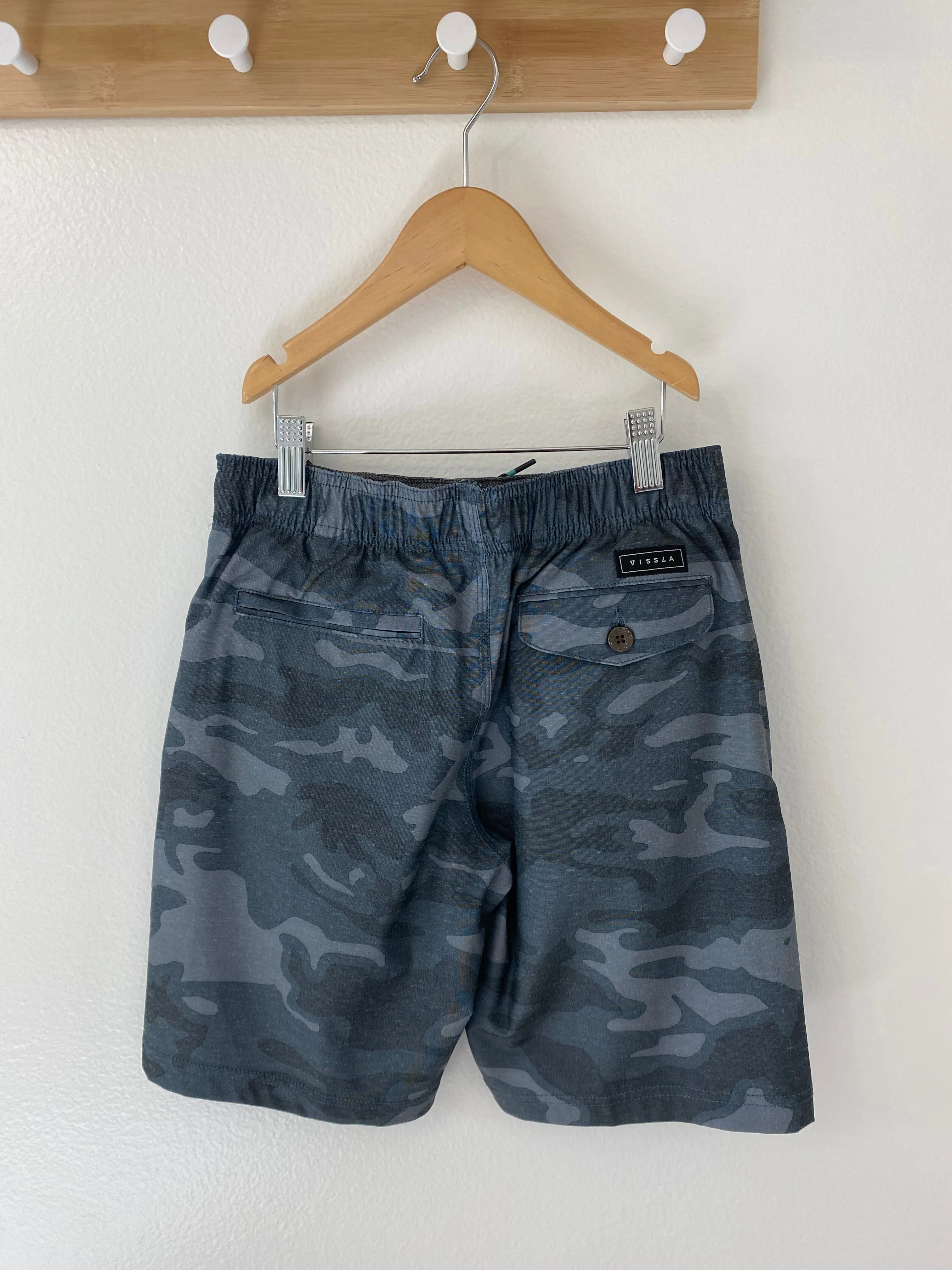 Vissla Boy No See Ums 17" Walkshorts Graphite Camo