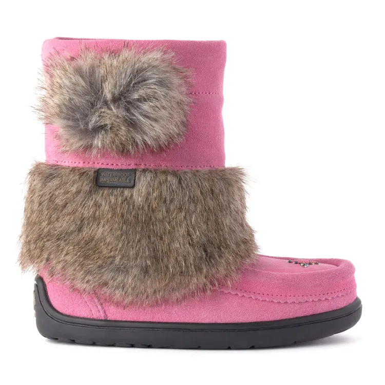 Waterproof Faux Fur Child Snowy Owlet