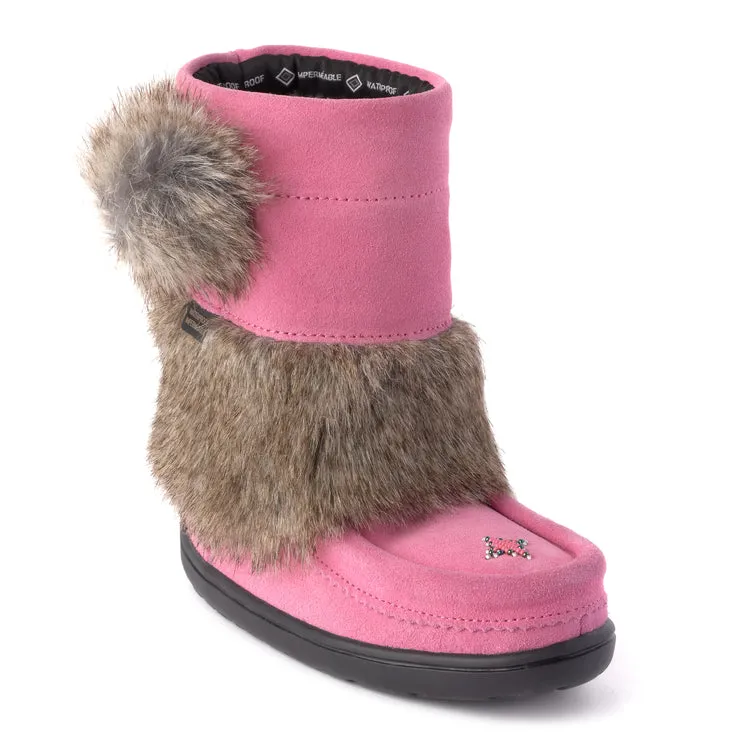 Waterproof Faux Fur Child Snowy Owlet