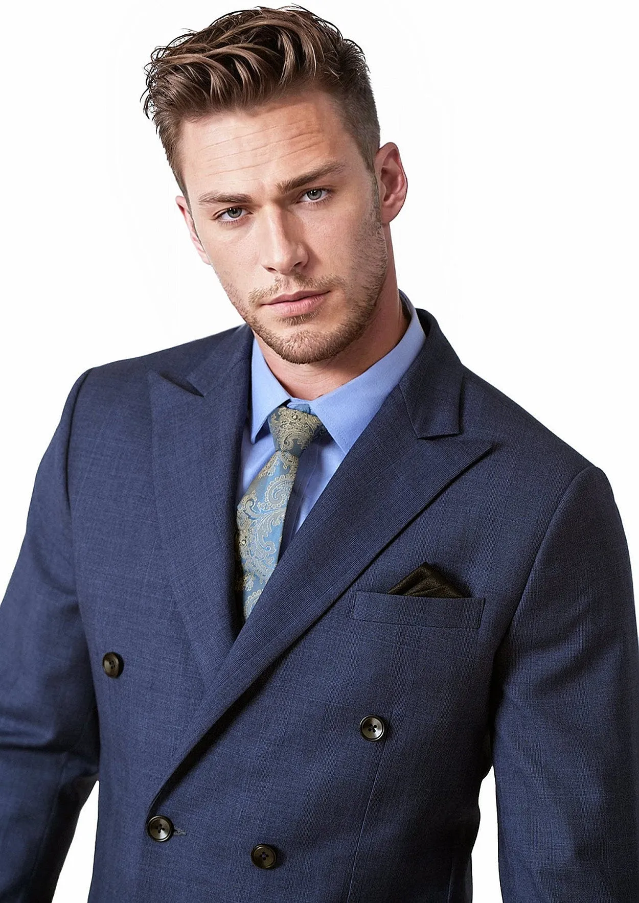 Waverly Midnight Blue Prince of Wales Jacket