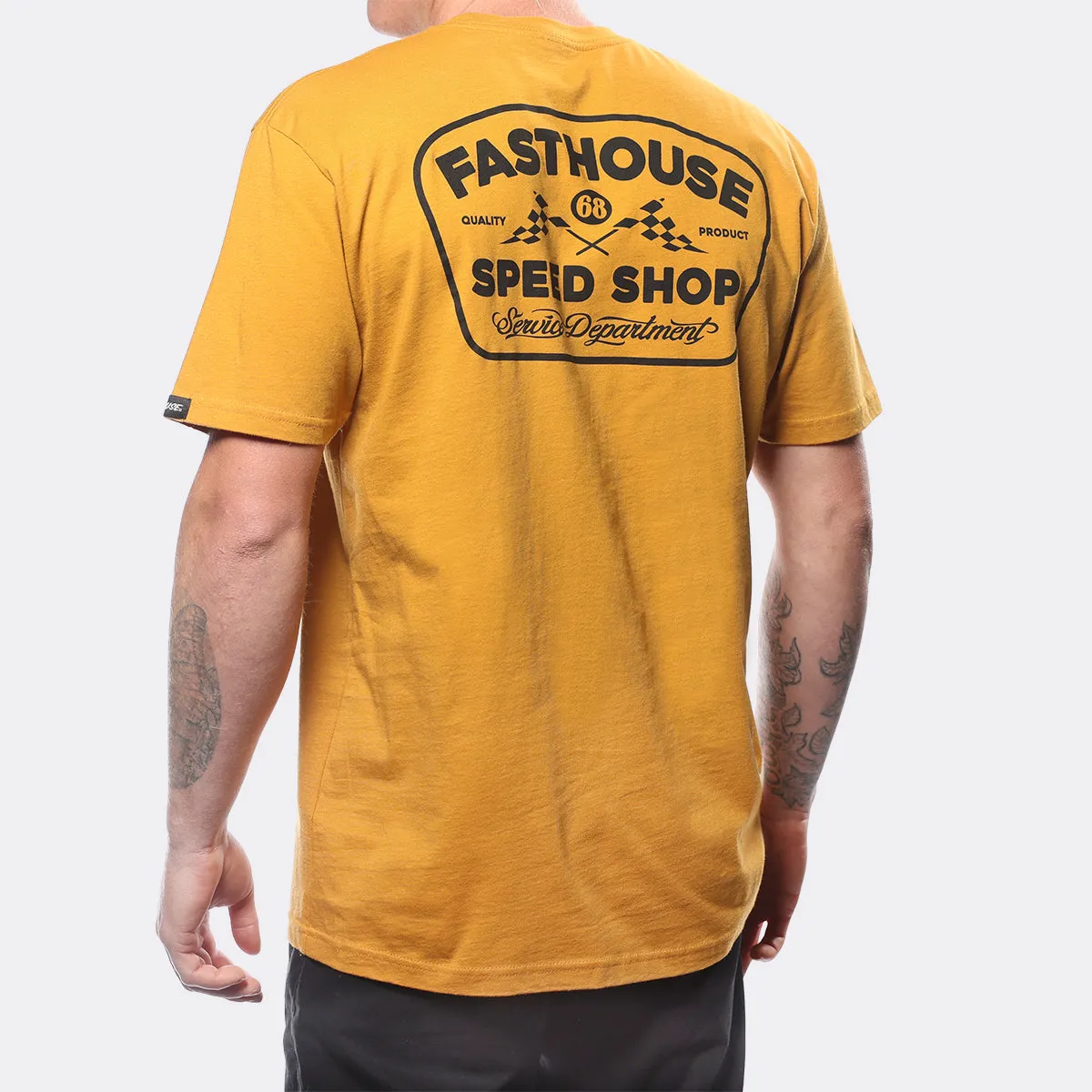 Wedged Tee - Vintage Gold