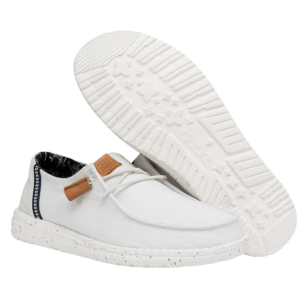 Wendy Washed Canvas - White