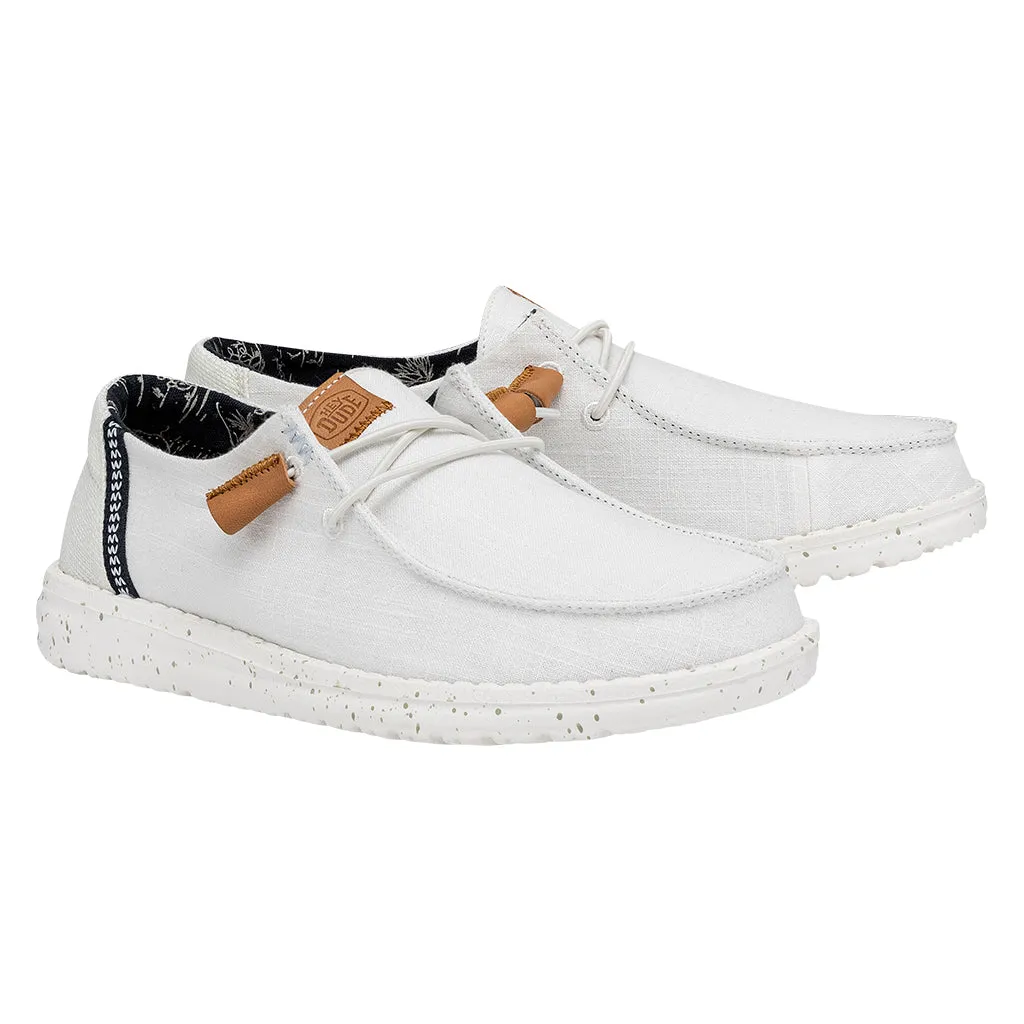 Wendy Washed Canvas - White