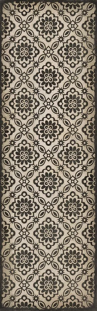 Williamsburg Bookbinder "Davis" Vinyl Floorcloth - Spicher & Co.