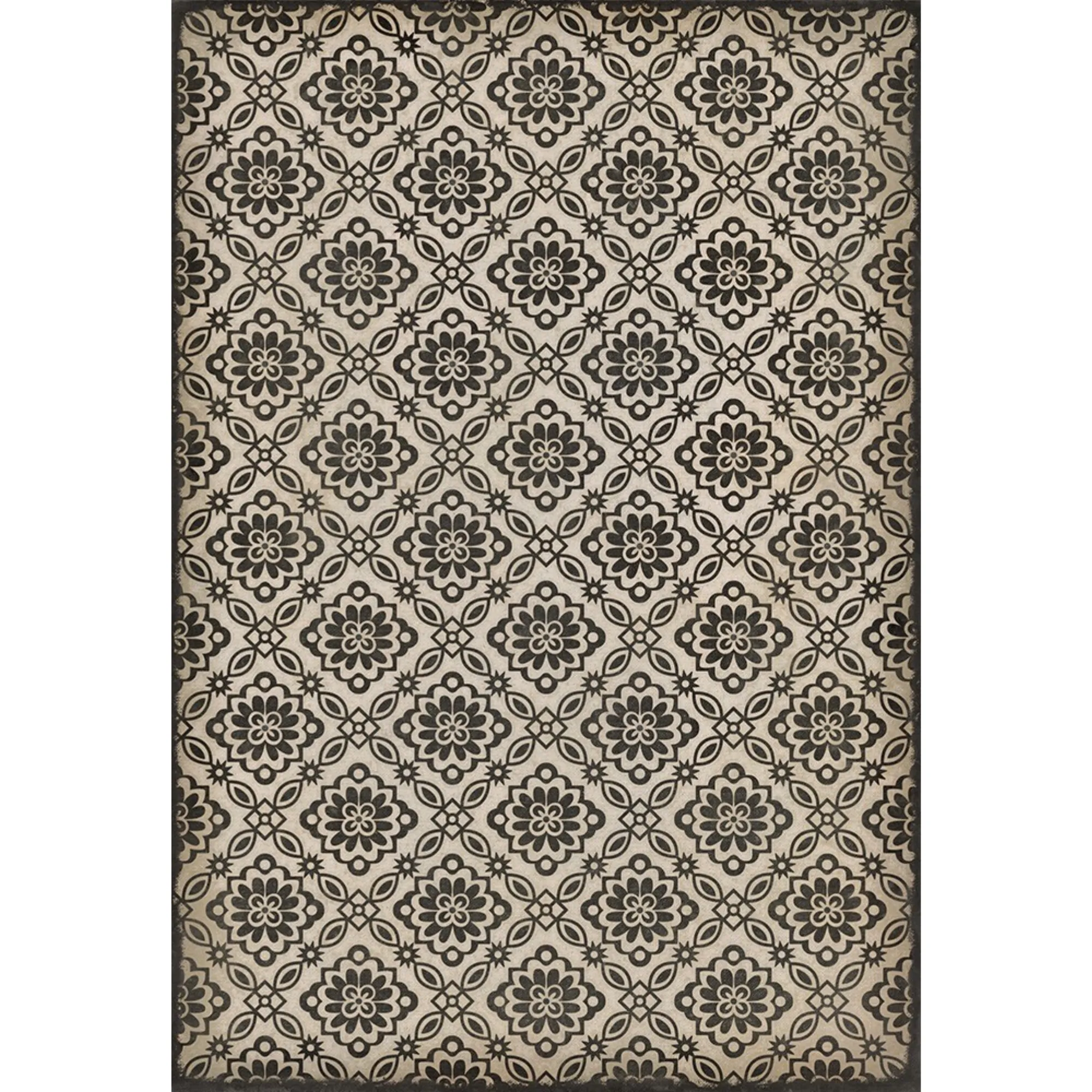 Williamsburg Bookbinder "Davis" Vinyl Floorcloth - Spicher & Co.