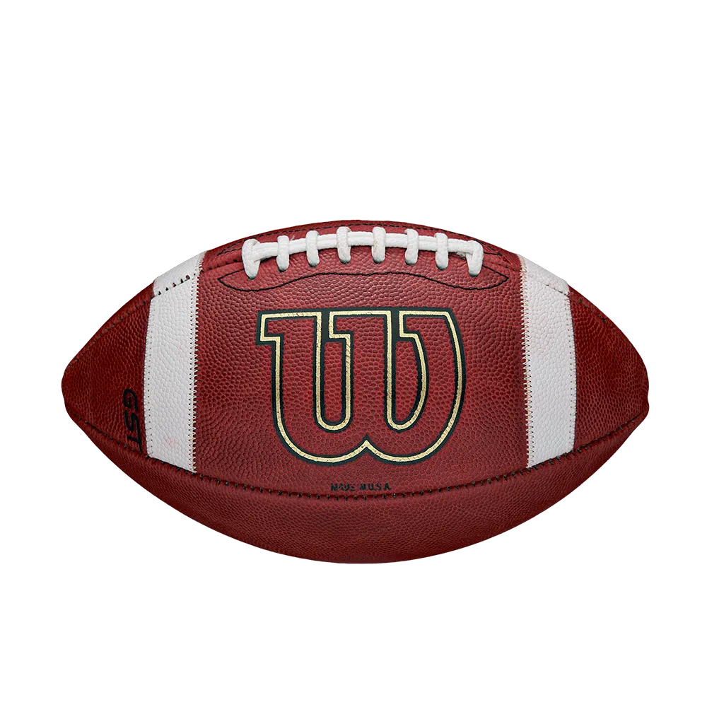 Wilson 1002 GST Leather Game Football - Official Size