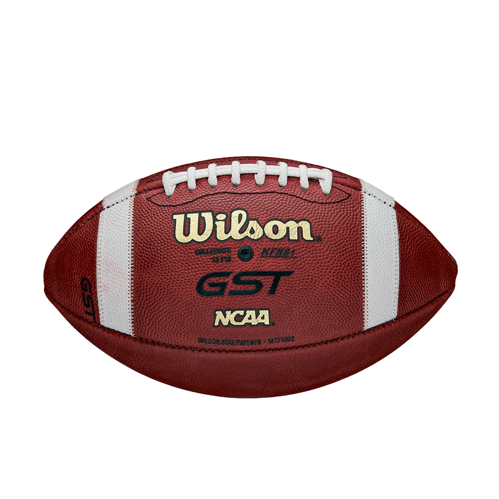 Wilson 1002 GST Leather Game Football - Official Size