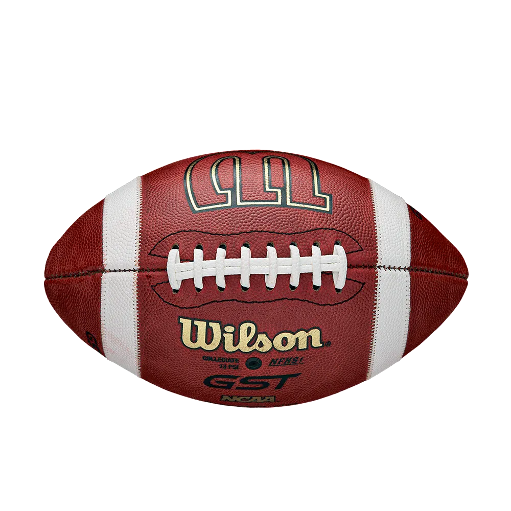 Wilson 1002 GST Leather Game Football - Official Size