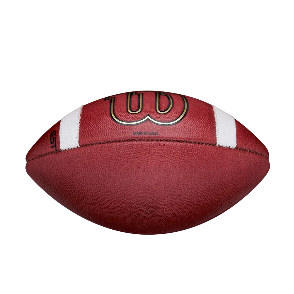 Wilson 1002 GST Leather Game Football - Official Size