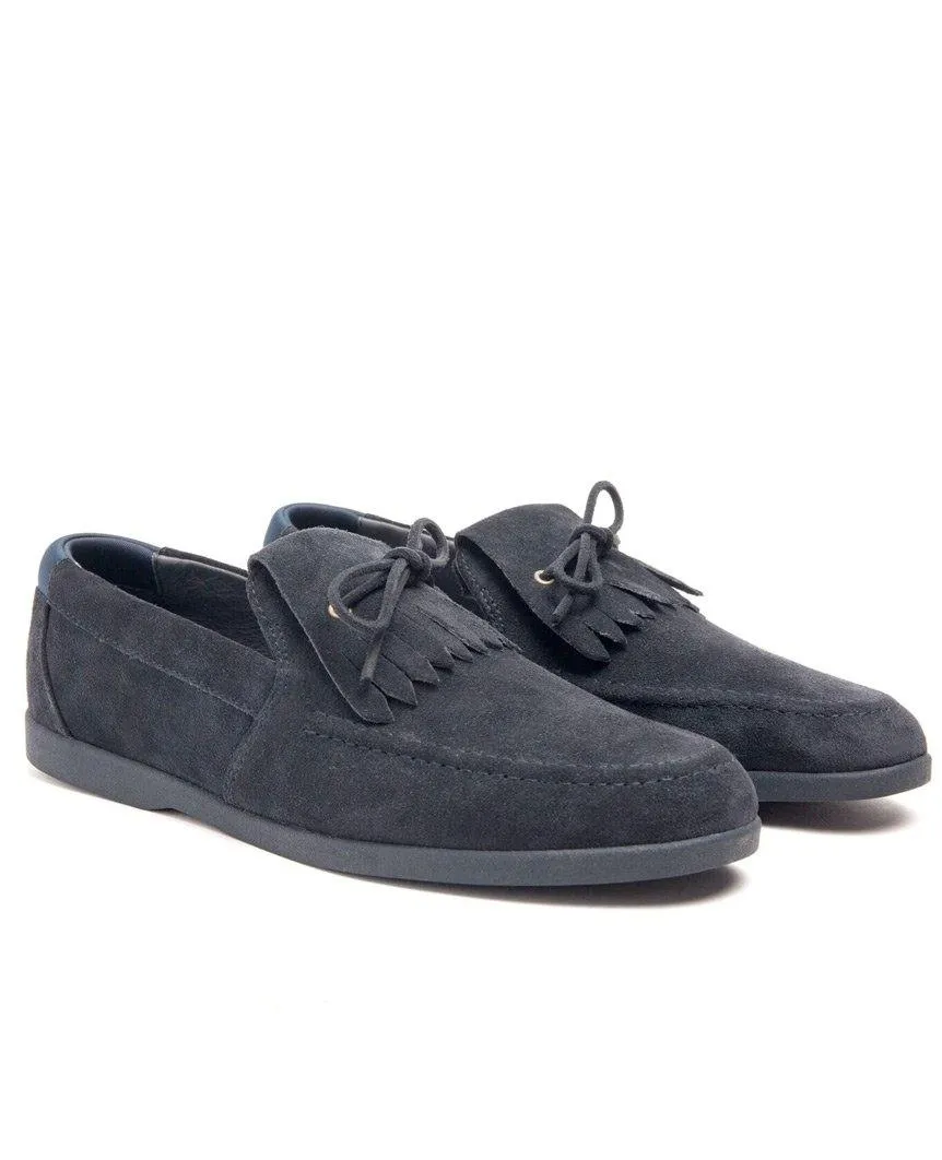 Winston Deep Navy Suede