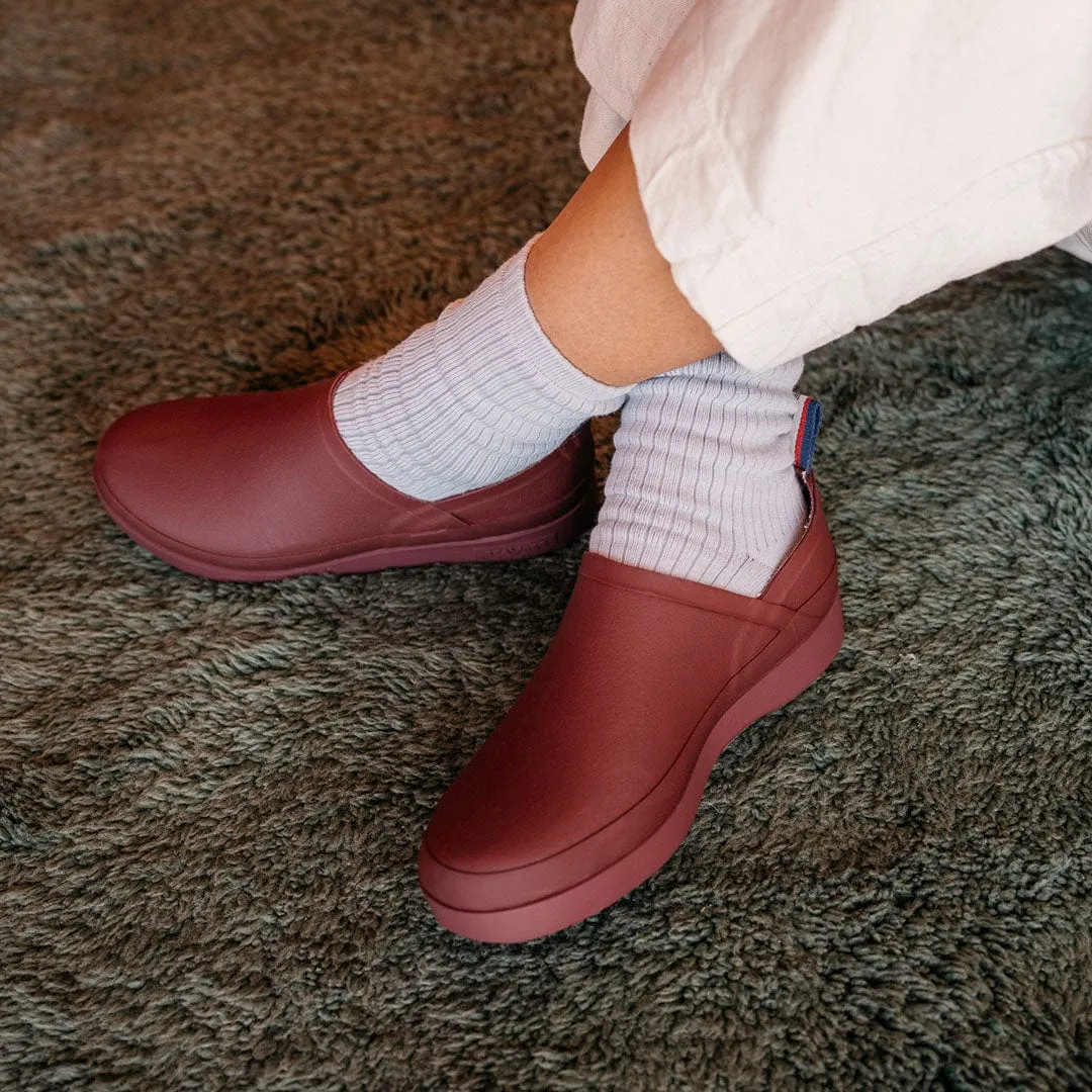 Womens - Calistoga Clog - Bordeaux