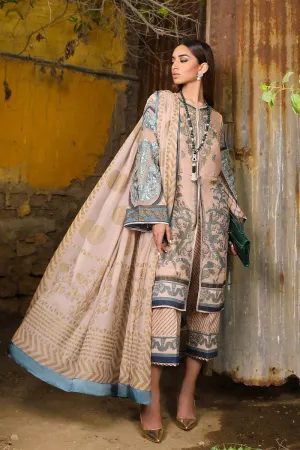Women's Pakistani formal dress 2018 of lawn # P2705