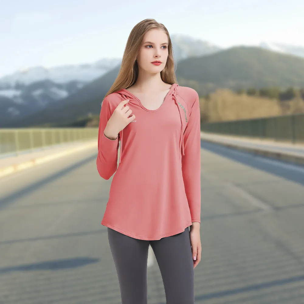 Women's UV Sun Protection Hooded Sweatshirt
