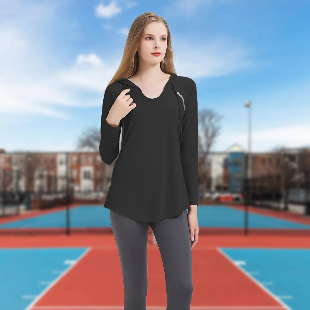 Women's UV Sun Protection Hooded Sweatshirt