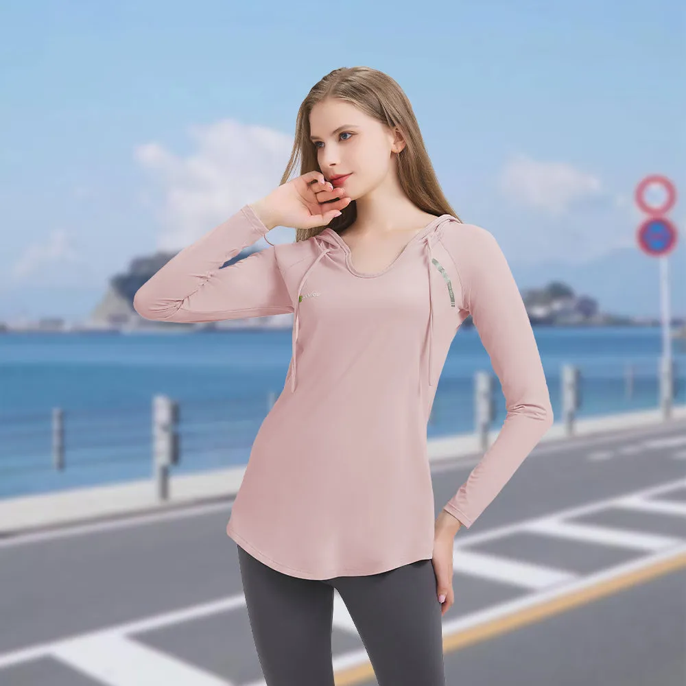 Women's UV Sun Protection Hooded Sweatshirt