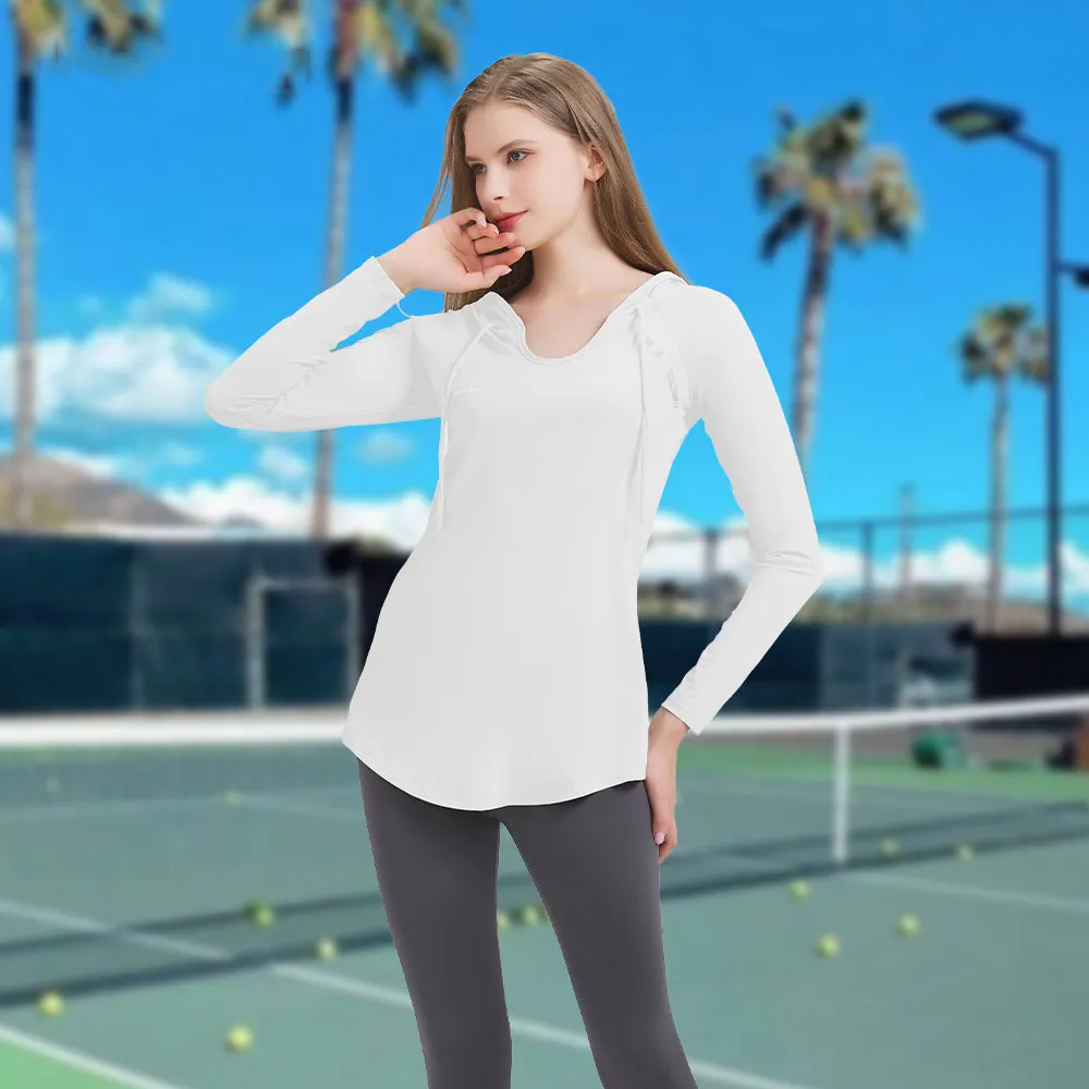 Women's UV Sun Protection Hooded Sweatshirt
