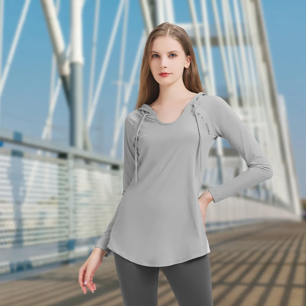 Women's UV Sun Protection Hooded Sweatshirt