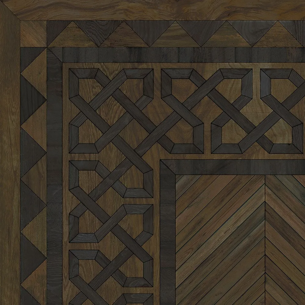 Wood Artisanry University "Princeton" Vinyl Floorcloth - Spicher & Co.