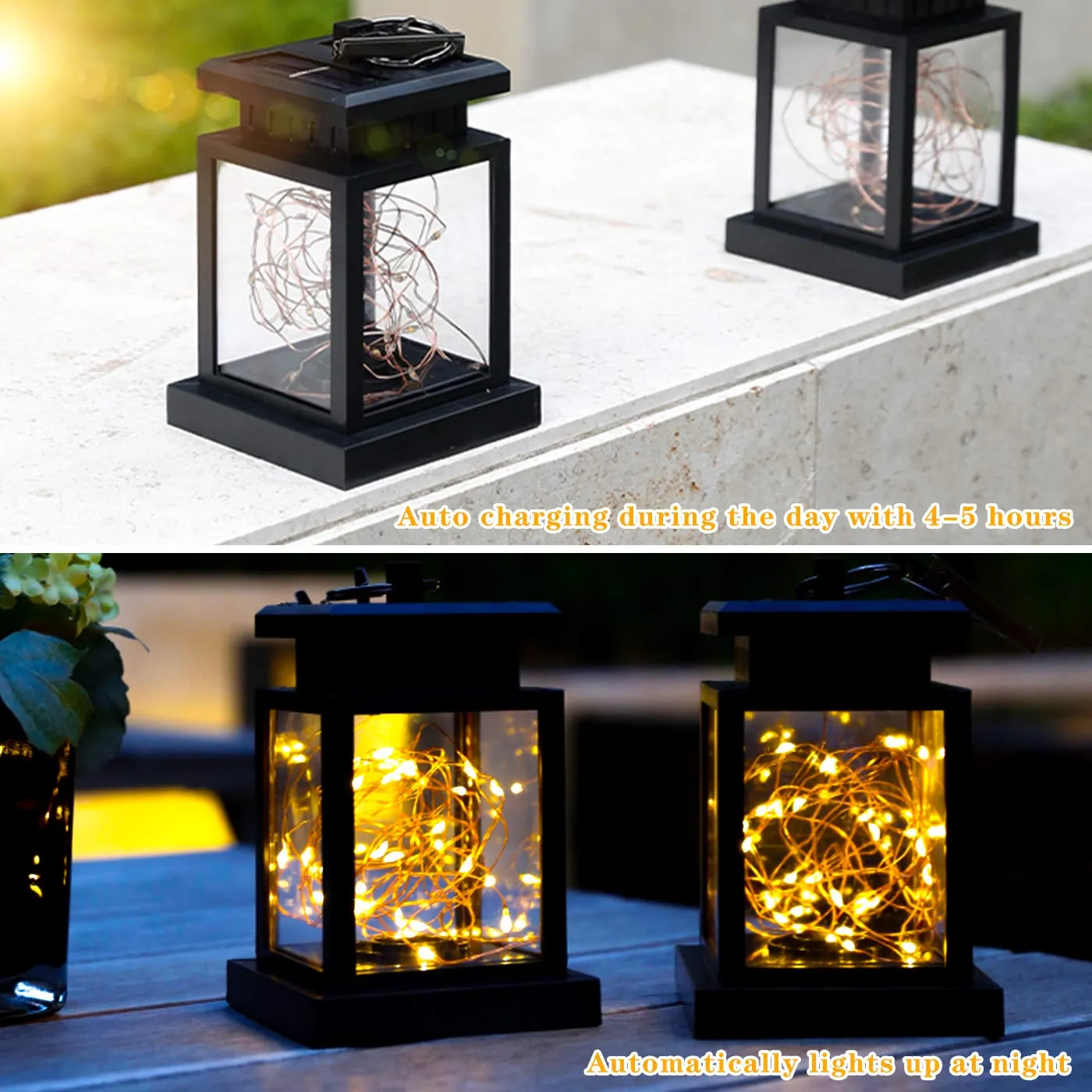 Woowooh Outdoor Waterproof Hangable Solar Lamp