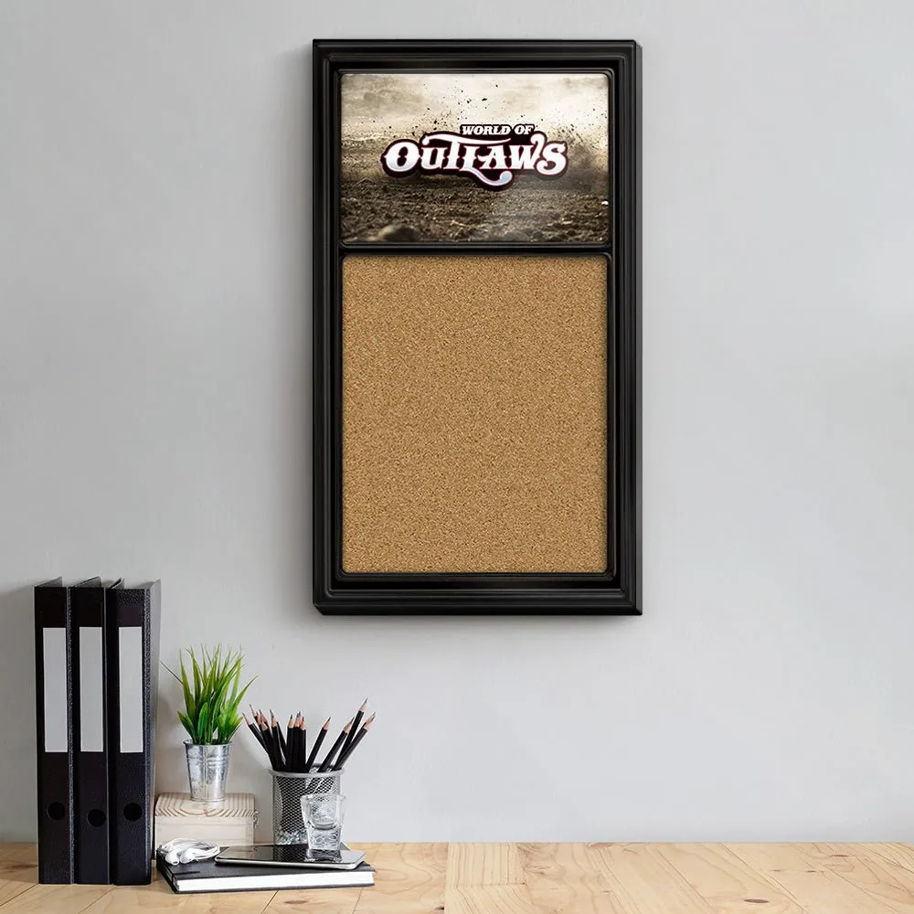 World of Outlaws: Dirt Track - Cork Note Board