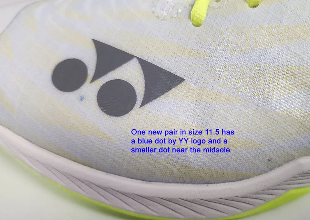 Yonex Power Cushion Aerus Z2 Wide Men's Indoor Court Shoe (Grey Yellow)
